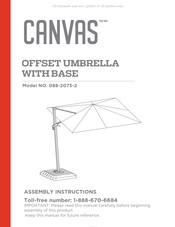 Canvas 088-2075-2 Instructions D'assemblage