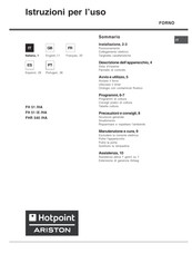 Hotpoint Ariston FHR 540 /HA Mode D'emploi