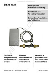 Dimplex DFM 1988 Instructions D'installation Et D'utilisation