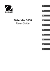 OHAUS Defender 5000 Guide D'utilisation