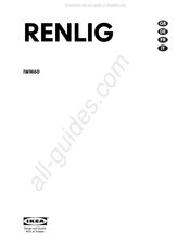 Ikea RENLIG IWM60 Mode D'emploi