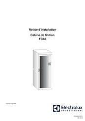 Electrolux Professional FC48 Notice D'installation