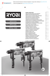 Ryobi RPD1010 Traduction Des Instructions Originales