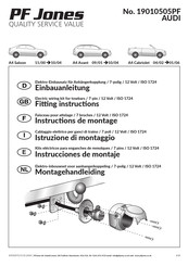 PF Jones 19010505PF Instructions De Montage