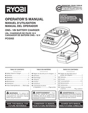 Ryobi PCG002 Manuel D'utilisation