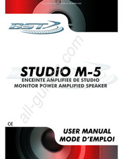 BST STUDIO M-5 Mode D'emploi