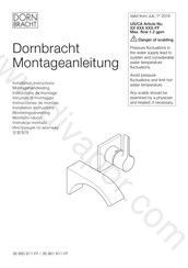 Dornbracht 36 860 811-FF Instructions De Montage
