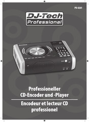 DJ-Tech Professional PX-4261 Mode D'emploi