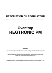 oventrop REGTRONIC PM Description De L'appareil