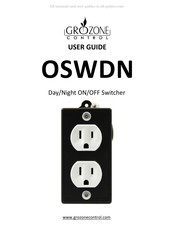 Grozone Control OSWDN Guide De L'usager