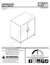 System Build 7466056COM Instructions D'installation