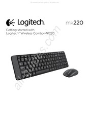 Logitech mk220 Mode D'emploi