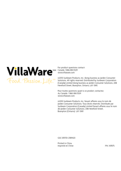 Villaware NDVLEM1000 Mode D'emploi