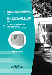 diagral GS110X Guide De Pose Et D'utilisation