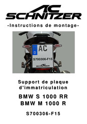 AC Schnitzer S700306-F15 Instructions De Montage