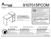 Ameriwood HOME 9107015PCOM Instructions De Montage