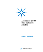 Agilent Technologies U1190A Serie Guide D'utilisation