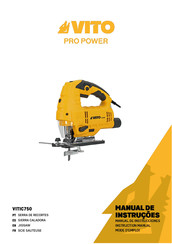 VITO PRO POWER VITIC750 Mode D'emploi