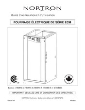 Nortron ECM Série Guide D'installation Et D'utilisation