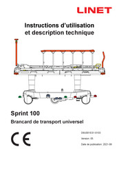 Linet Sprint 100 Instructions D'utilisation
