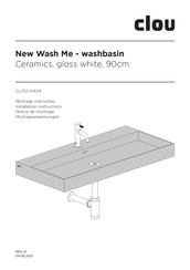 clou New Wash Me CL/02.01434 Notice De Montage