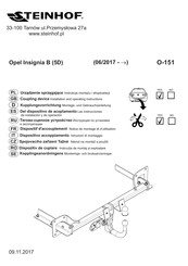 Steinhof O-151 Notice De Montage Et D'utilisation