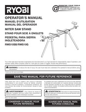 Ryobi RMS10SB Manuel D'utilisation