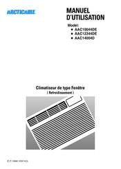 ArcticAire AAC10044DE Manuel D'utilisation