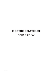 FAURE FCV 128 W Mode D'emploi