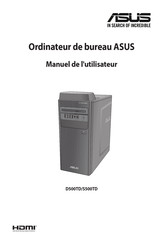 Asus D500TD Manuel De L'utilisateur