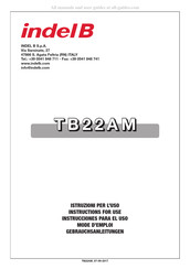 Indel B TB22AM Mode D'emploi