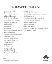 Huawei FreeLace CM70-L Guide De Démarrage Rapide