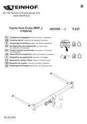 Steinhof T-237 Notice De Montage Et D'utilisation