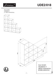 finori Udine UDE2/018 Instructions D'installation