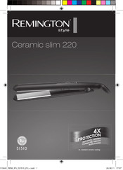 Remington Ceramic slim 220 Mode D'emploi