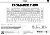 EPOMAKER TH80 Guide De Démarrage Rapide