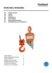 Toolland WCB2001 Mode D'emploi