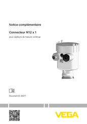 Vega M12 x 1 Notice Complémentaire