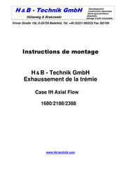 H&B Case IH Axial Flow 1680 Instructions De Montage