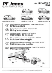 Pf Jones 19650501PF Instructions De Montage