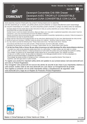 Storkcraft Davenport 04520-71 MB Serie Mode D'emploi