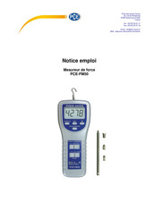 PCE Instruments PCE-FM50 Notice D'emploi