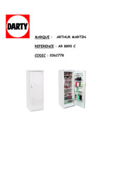 ARTHUR MARTIN 0362778 Mode D'emploi