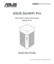 Asus ZenWiFi Pro AXE11000 Mode D'emploi