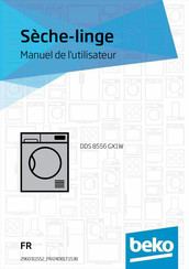 Beko DDS 8556 GX1W Manuel De L'utilisateur