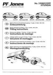 PF Jones 19080539PF Instructions De Montage