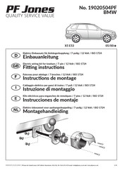 PF Jones 19020504PF Instructions De Montage