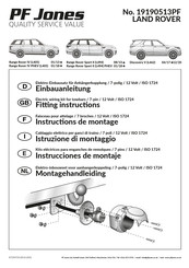 PF Jones 19190513PF Instructions De Montage