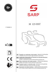 SARP M 125 HST Manuel D'utilisation