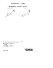 Kohler K-7449-K Instructions D'installation